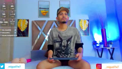 miguel tomorrow from 200 pm Colombia to 1000 pm online show from January 12, 7:51 pm