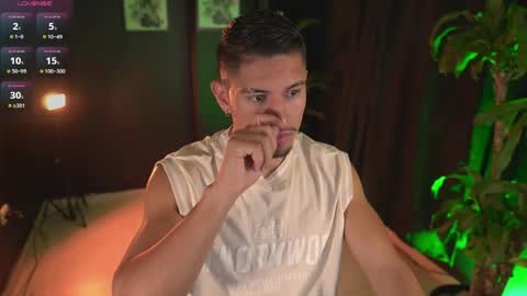 AARON  online show from April 11, 11:30 pm