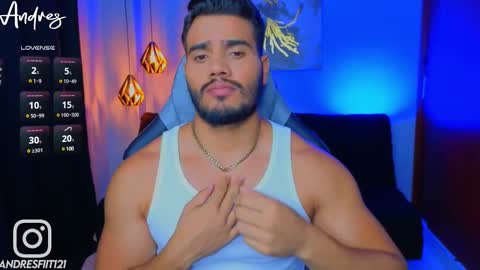 Snapshot of andresfiit chatting on February 22, 3:23 am Andres online show from February 22, 3:23 am