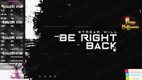 SANTI  independent model online show from October 27, 2:36 am