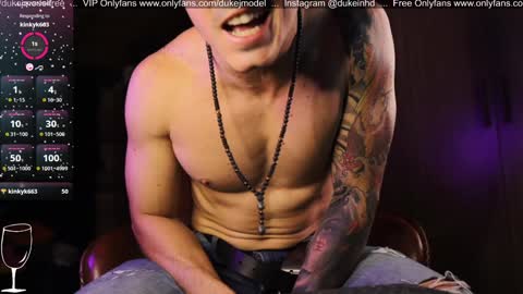 Snapshot of duke_j chatting on January 16, 3:34 am DUKE J              online show from January 16, 3:34 am