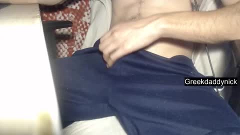 Snapshot of greekdaddynickofficial chatting on October 5, 3:38 pm greekdaddynickofficial online show from October 5, 3:38 pm