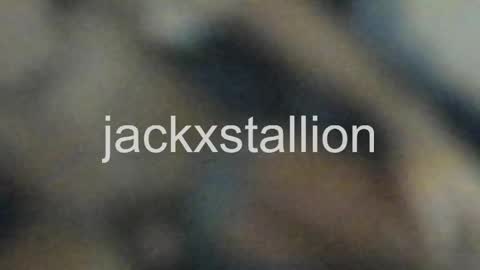 jackxstallion online show from April 14, 8:14 am
