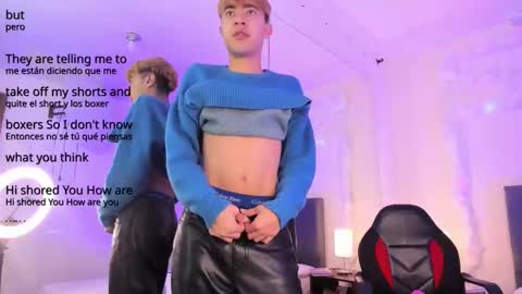 Justin online show from October 21, 11:35 am