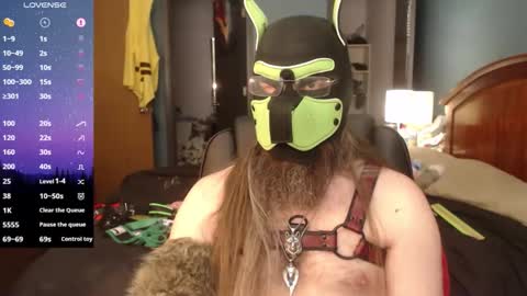 kinkywolf87 online show from April 21, 9:21 pm