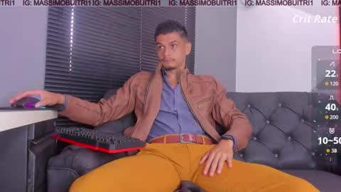 I am Massimo online show from March 17, 2:52 pm