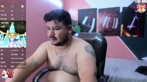 Snapshot of oso_gael chatting on December 28, 6:08 pm Bear Gael online show from December 28, 6:08 pm