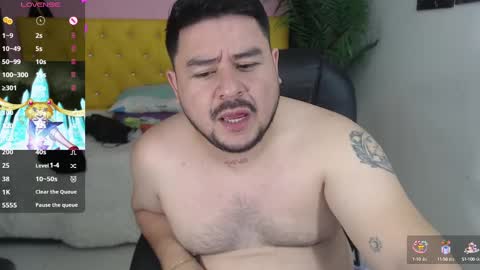 Snapshot of oso_gael chatting on February 13, 5:54 pm Bear Gael online show from February 13, 5:54 pm