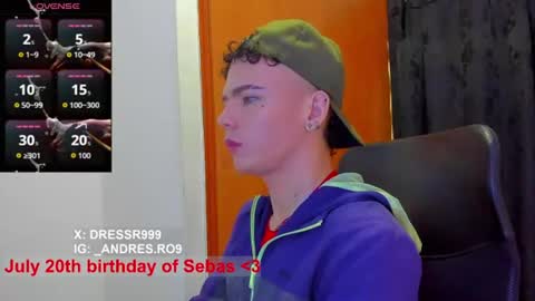 sebas 3 online show from July 14, 12:44 pm
