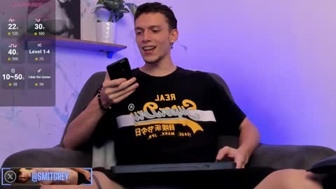 Snapshot of smitgrey chatting on March 10, 8:45 pm SMIT online show from March 10, 8:45 pm