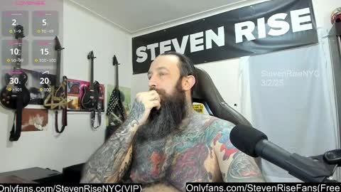 StevenRiseNYC online show from March 3, 1:04 pm