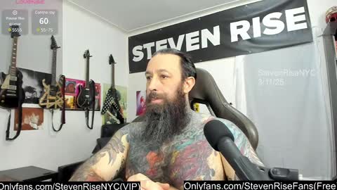 StevenRiseNYC online show from March 11, 3:12 pm