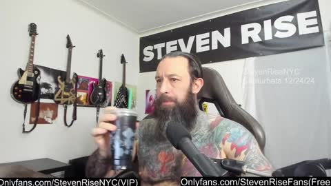 StevenRiseNYC online show from December 25, 1:09 pm