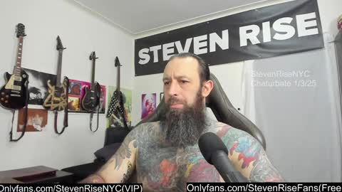 StevenRiseNYC online show from January 3, 10:51 pm