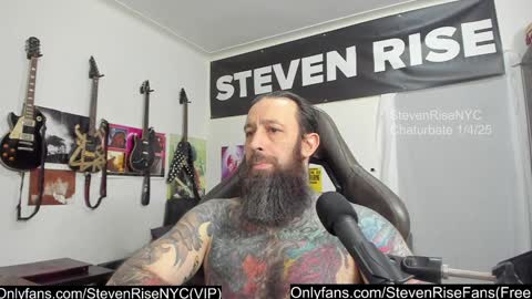 StevenRiseNYC online show from January 4, 10:45 pm