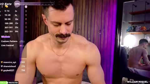 William Miguel online show from March 6, 10:07 pm