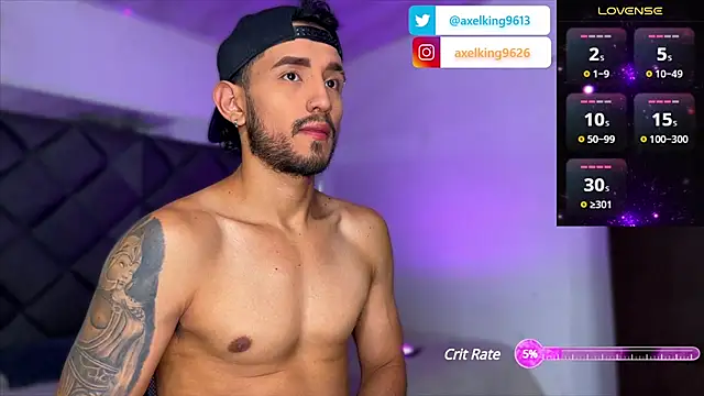 AxelKing1326 online show from March 7, 10:10 pm