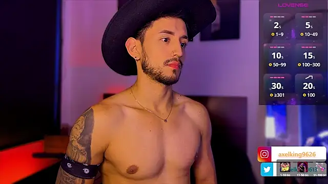 AxelKing1326 online show from February 17, 10:19 pm