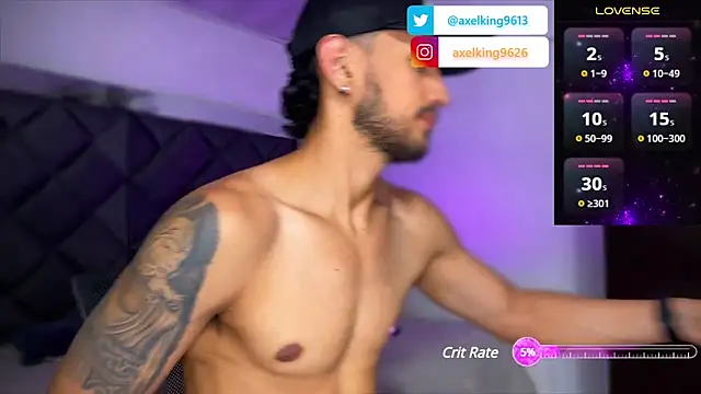 AxelKing1326 online show from February 7, 9:58 pm