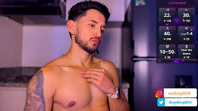 AxelKing1326 online show from March 11, 10:06 pm