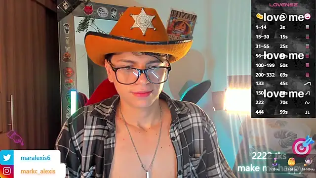 marckalexis online show from November 22, 2:11 am