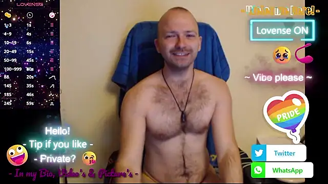 RealManHaveHairy online show from November 22, 7:30 am