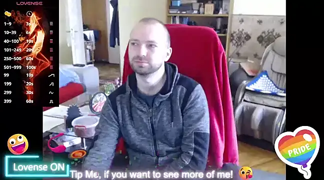 RealManHaveHairy online show from March 17, 11:00 am