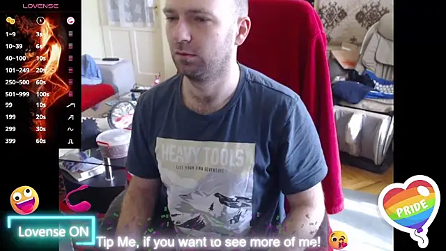 RealManHaveHairy online show from March 9, 9:35 am