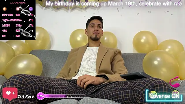 Tom blunt96 online show from March 19, 5:49 pm