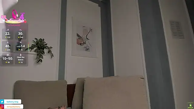 EnriqueBarberry online show from October 26, 6:15 am