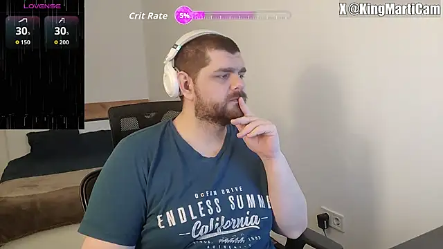 KingMarti online show from March 29, 5:07 am