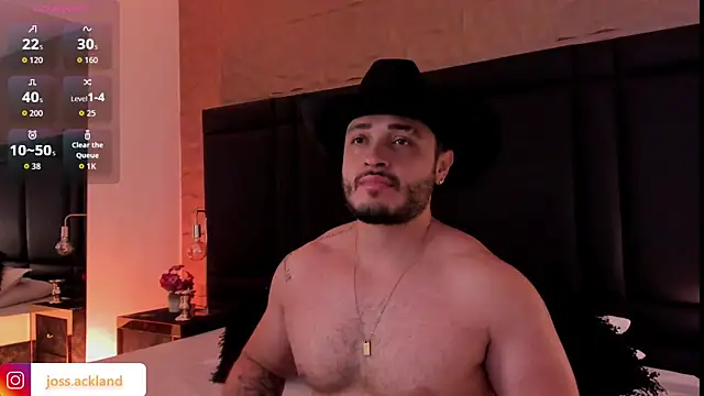 JossAckland online show from September 15, 8:10 pm