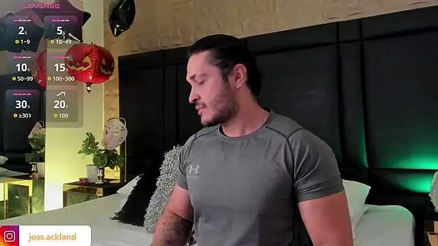 JossAckland online show from October 15, 8:05 pm