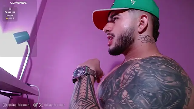 king falconer online show from April 1, 3:30 am