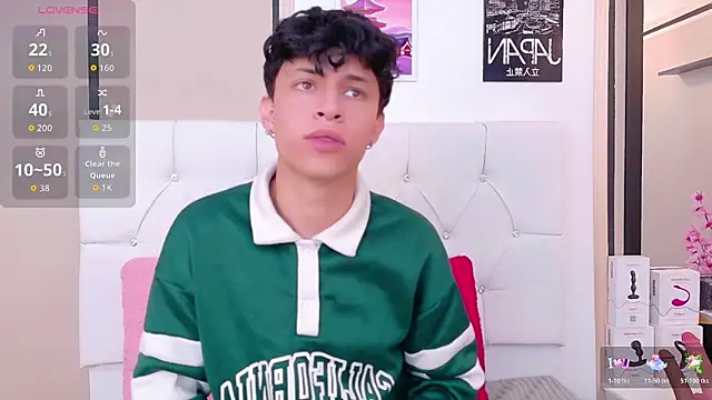 Axel  Evans online show from January 15, 1:58 pm