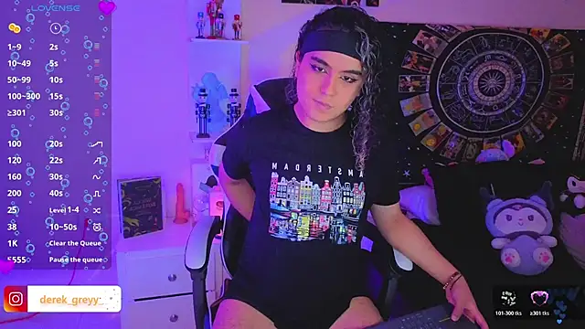 derek greyy  online show from February 12, 7:42 pm