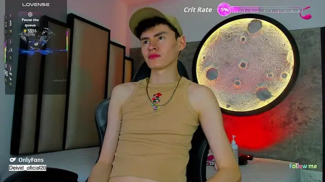 Deivid oficial20 online show from December 2, 7:50 pm