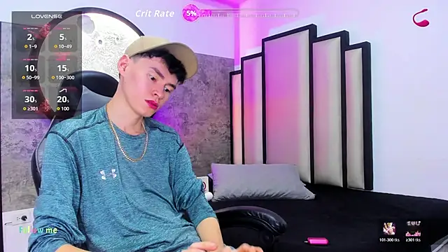 Deivid oficial20 online show from October 25, 7:37 pm