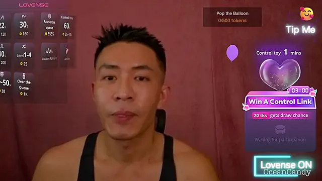 OceanCandy online show from February 14, 5:19 pm