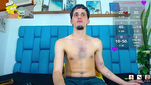 boy Dirty X online show from April 11, 7:45 am