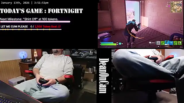 DeanonCam online show from January 13, 9:52 pm