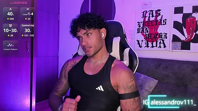 Alessandro Vanni online show from April 9, 1:14 am