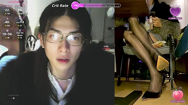 CrytinaSissyCrossdress online show from January 19, 2:19 pm