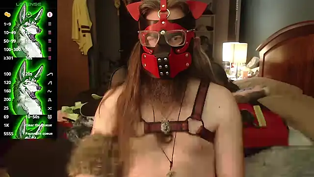 kinkywolf429 online show from July 25, 4:48 pm