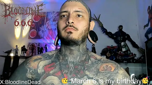 DEATHINK666XX online show from February 16, 5:55 pm