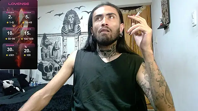 Snapshot of daimon_rockkk chatting on February 20, 3:56 am daimon rockkk online show from February 20, 3:56 am