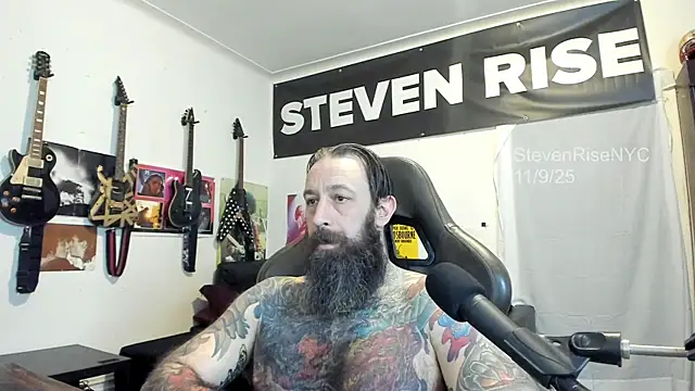 StevenRiseNYC online show from November 11, 2:33 pm