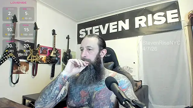 StevenRiseNYC online show from April 8, 12:11 am